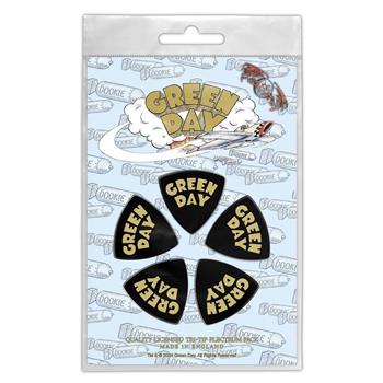 Green Day Dookie Logo Tri-Tip Guitar Pick Set