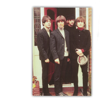 Beatles Doorstep Postcard