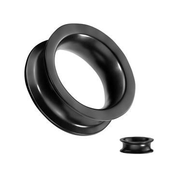  Double Flat Flared Tunnel Plug Ultra Soft Silicone Flexible