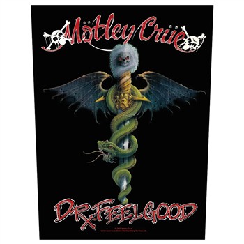 Mötley Crüe Dr. Feelgood Backpatch