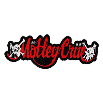 Mötley Crüe Dr. Feelgood Logo Cut Out Patch