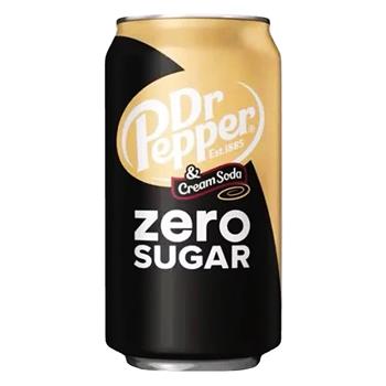  Dr. Pepper Cream Soda Zero - 355ml