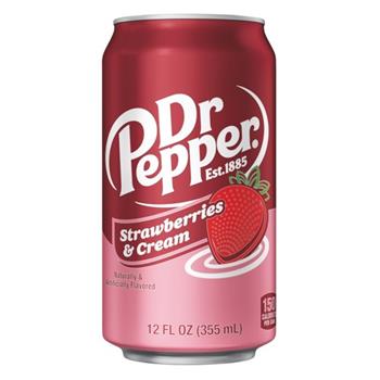  Dr. Pepper Strawberries & Cream - 355ml