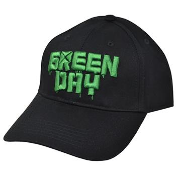 Green Day Dripping Logo Baseball Cap