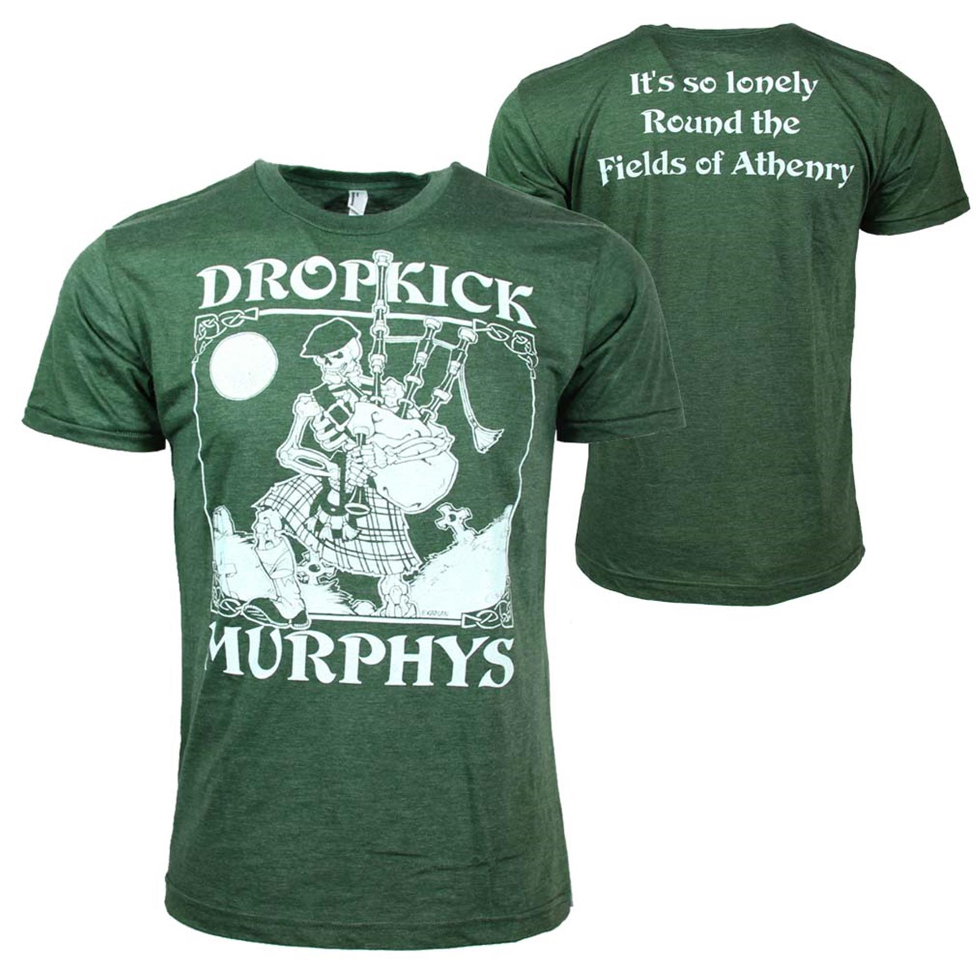 Dropkick Murphys Vintage Skeleton Piper T-Shirt