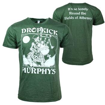 Dropkick Murphys Dropkick Murphys Vintage Skeleton Piper T-Shirt