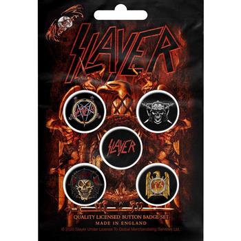 Slayer Eagle Button Pin Set