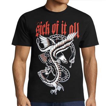 Sick Of It All Eagle (Black) T-shirt