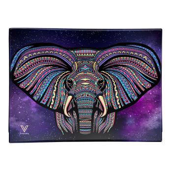  ELEPHANT GLASS TRAY