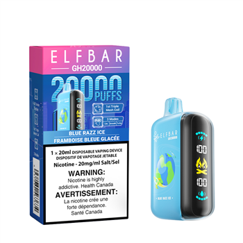  ELFBAR GH20000 - BLUE RAZZ ICE