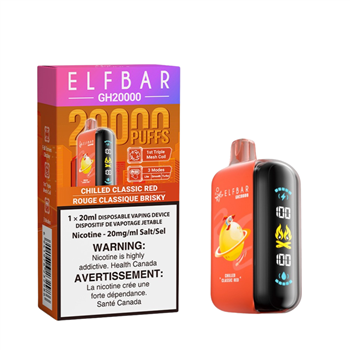  ELFBAR GH20000 - OG CO - CHILLED CLASSIC RED