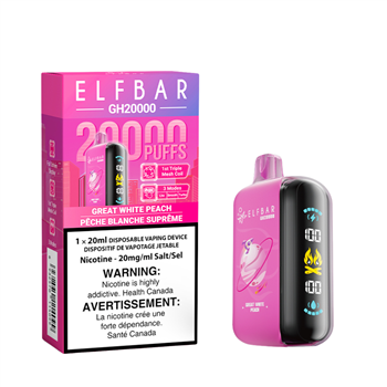  ELFBAR GH20000 - GREAT WHITE PEACH