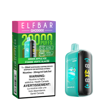  ELFBAR GH20000 - GREEN APPLE ICE
