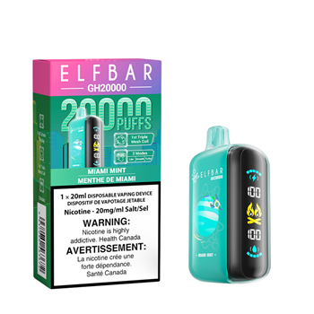  ELFBAR GH20000 - MIAMI MINT