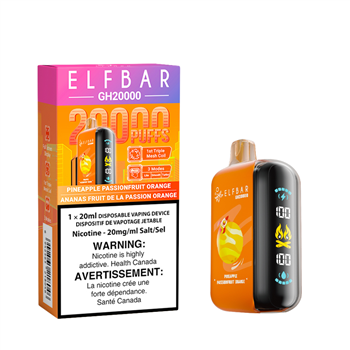  ELFBAR GH20000 - PINEAPPLE PASSIONFRUIT ORANGE