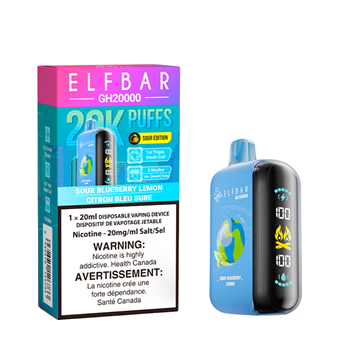  ELFBAR GH20000 - SOUR BLUEBERRY LEMON