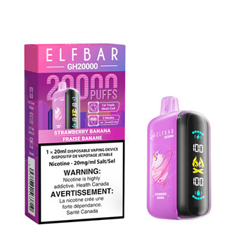  ELFBAR GH20000 - STRAWBERRY BANANA