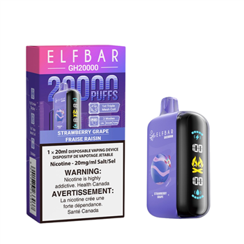  ELFBAR GH20000 - STRAWBERRY GRAPE