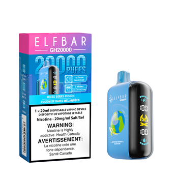  ELFBAR GH20000 - MIXED BERRY FUSION - WIGGLY BERRIES