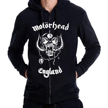 Motorhead England Zip Hoodie