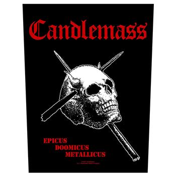 Candlemass Epicus Doomicus Metallicus Backpatch
