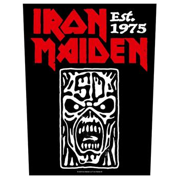 Iron Maiden Est. 1975 Backpatch