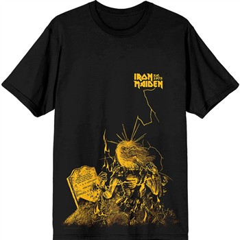 Iron Maiden Est. 1975 Live After Death Lightning T-Shirt