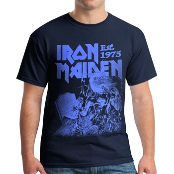 Iron Maiden Est. 1975 Life After Death Stamp T-Shirt