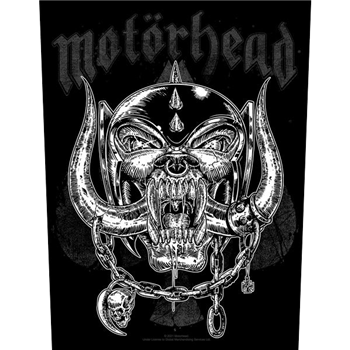 Motorhead Etched Iron Backpatch