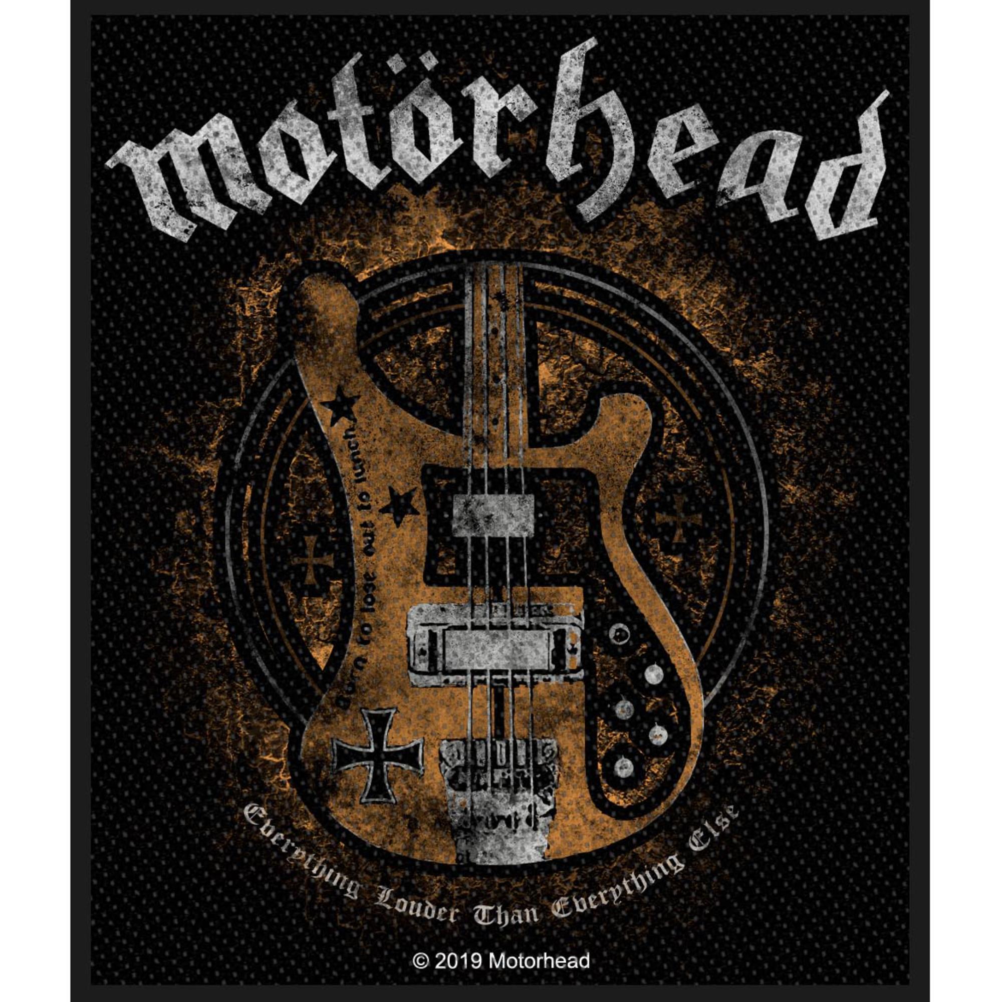 Motorhead Everything Louder giant backpatch sew-on cloth patch mm 