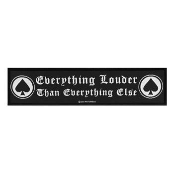 Motorhead Everything Louder Super Strip Patch