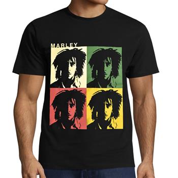 Bob Marley Faces T-Shirt