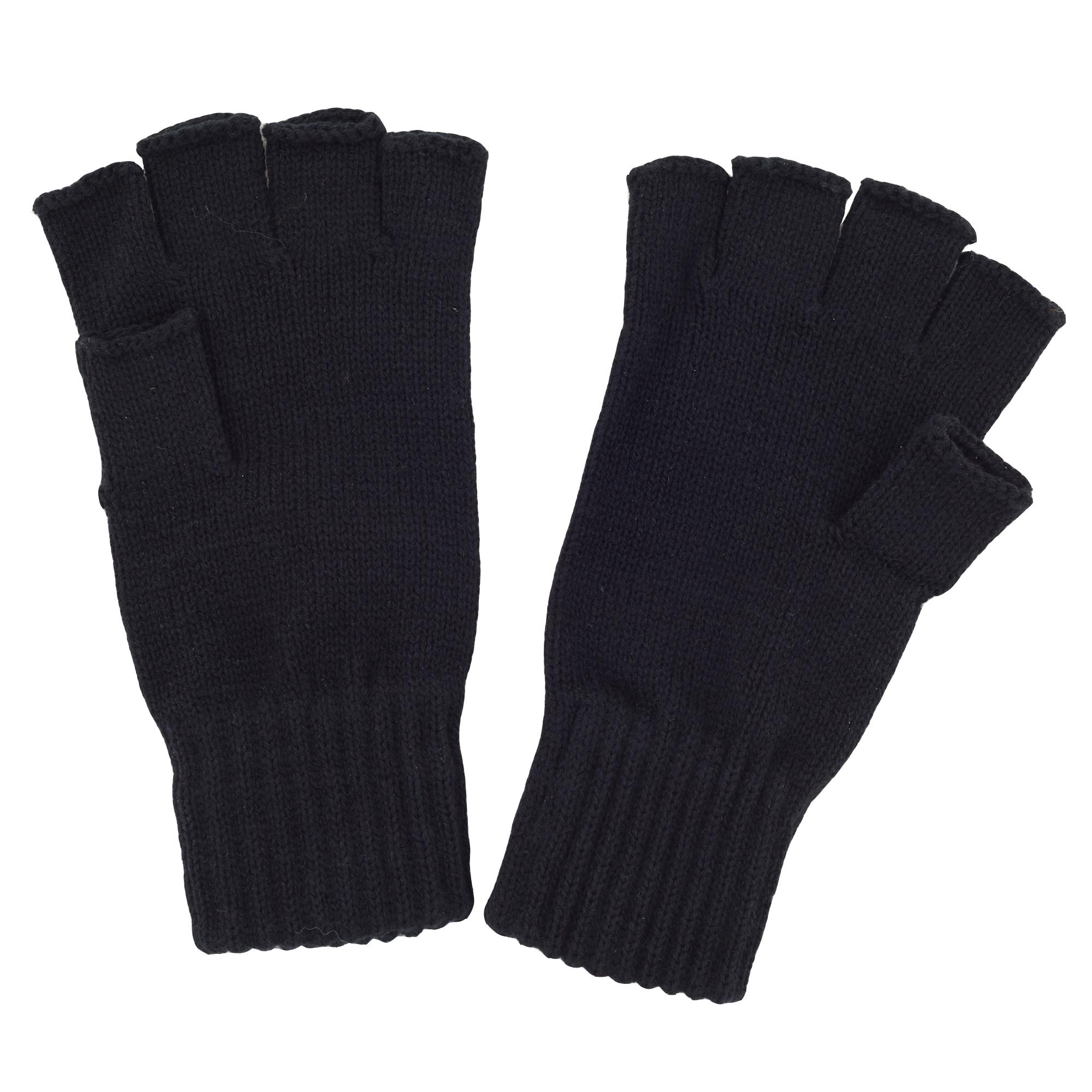 AC/DC Fingerless Gloves Gray Bolts Swag Loudtrax
