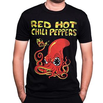 Red Hot Chili Peppers Fire Squid T-Shirt