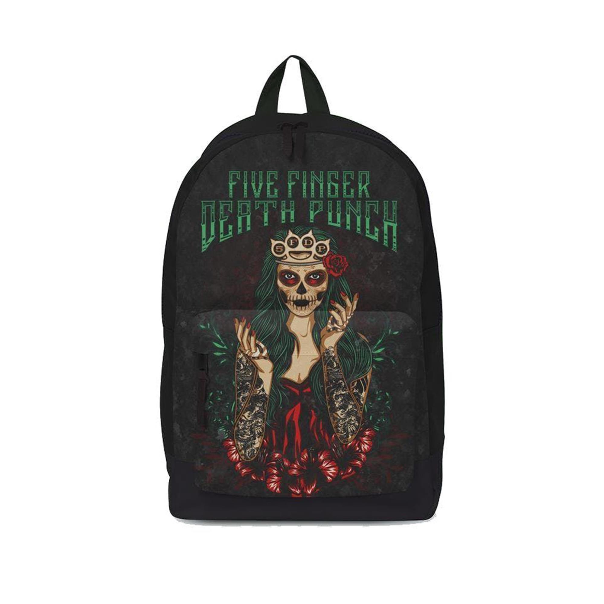 Five Finger Death Punch DOTD Green Classic Backpack