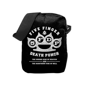 Five Finger Death Punch Five Finger Death Punch Heaven And Hell Crossbody Bag