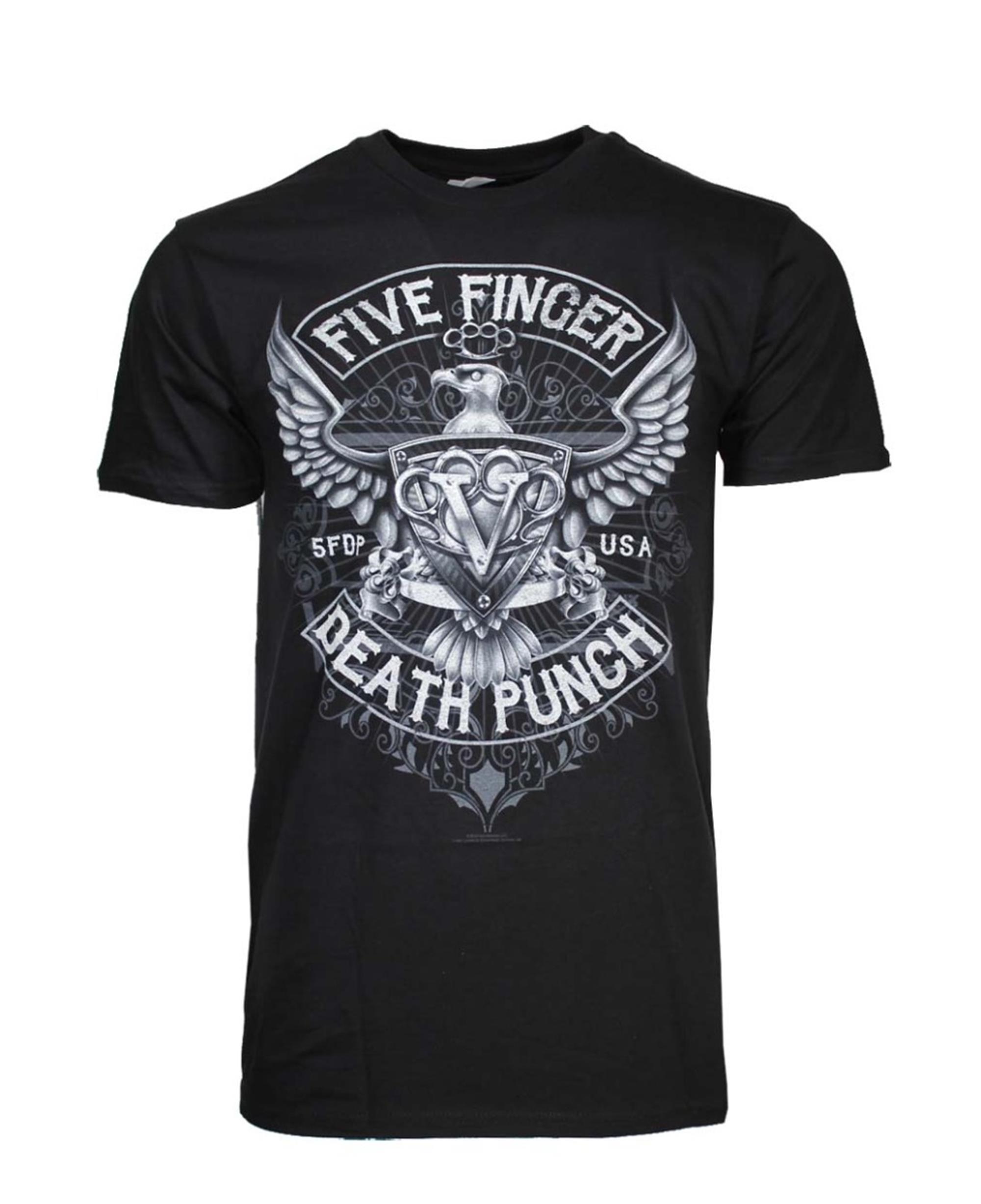 Five Finger Death Punch How Eagle Crest T-Shirt