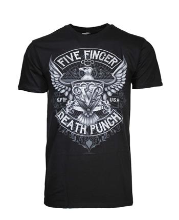 Five Finger Death Punch Five Finger Death Punch How Eagle Crest T-Shirt