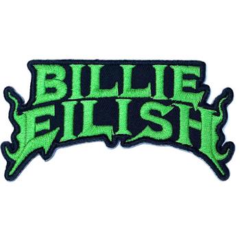 Billie Eilish Flame Logo Cut Out Patch