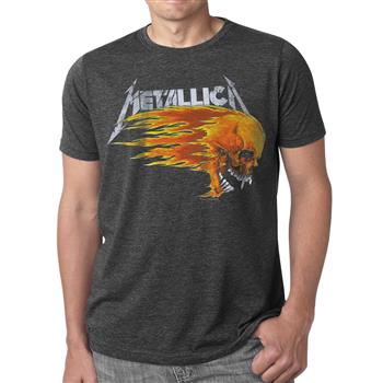 Metallica Flaming Skull T-Shirt
