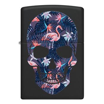  Flamingo Skull Zippo