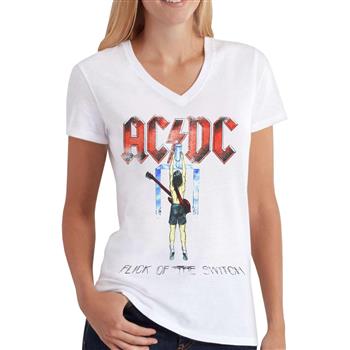 AC/DC Flick of The Switch V-Neck T-Shirt