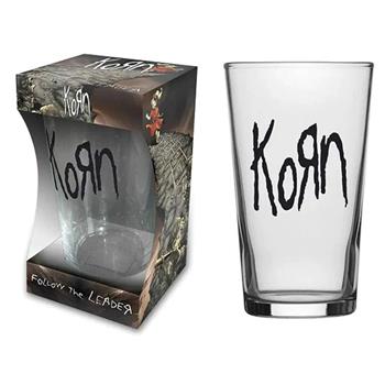 Korn Follow the Leader Beer Glass