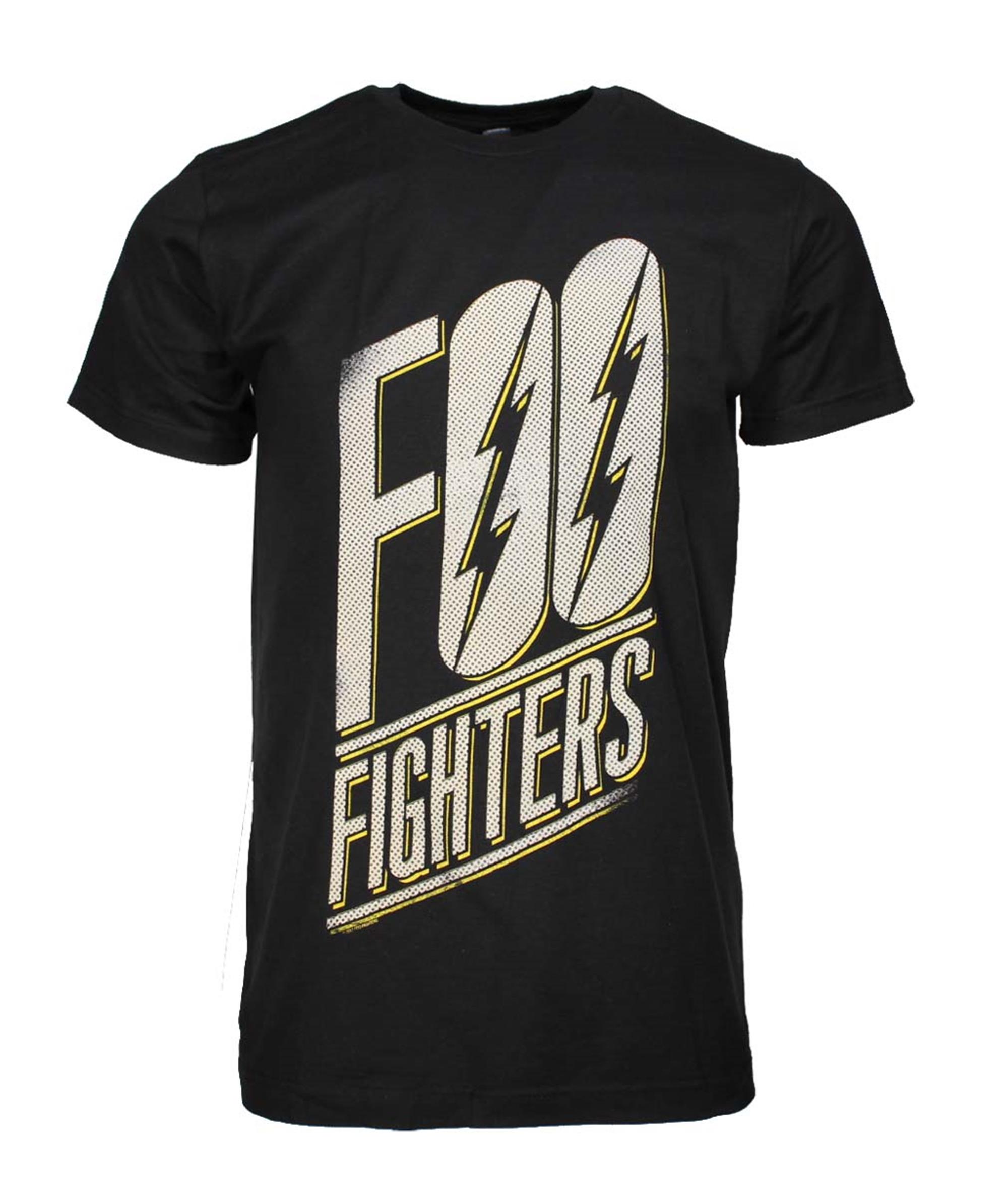 Foo Fighters Slanted Logo Slim Fit T-Shirt