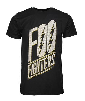 Foo Fighters Foo Fighters Slanted Logo Slim Fit T-Shirt