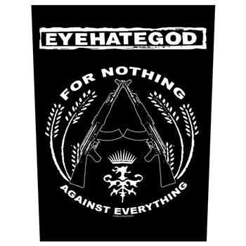 Eyehategod For Nothing Backpatch