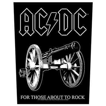 AC/DC For Those About To Rock Backpatch