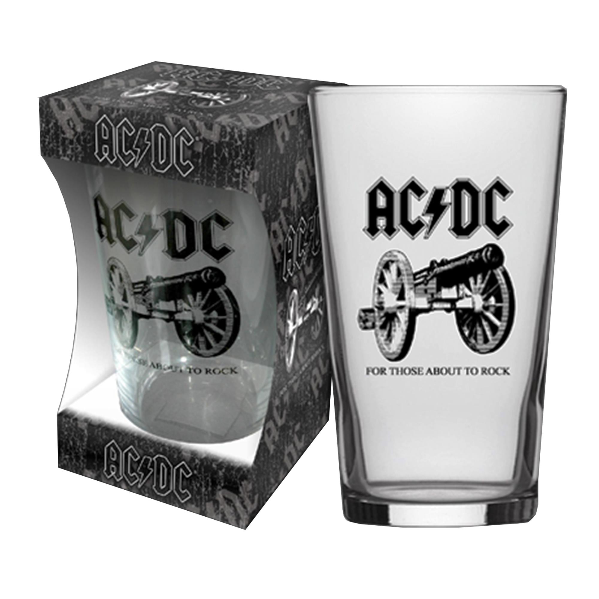 For Those About To Rock Beer Glass