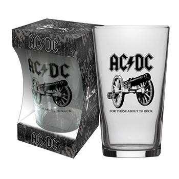AC/DC For Those About To Rock Beer Glass
