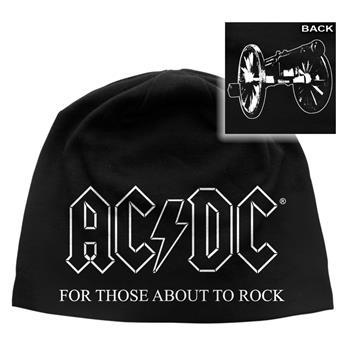 AC/DC For Those About To Rock (cannon on back) Beanie